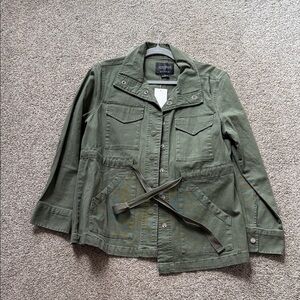 Sanctuary Green Utility Jacket Shacket NWT